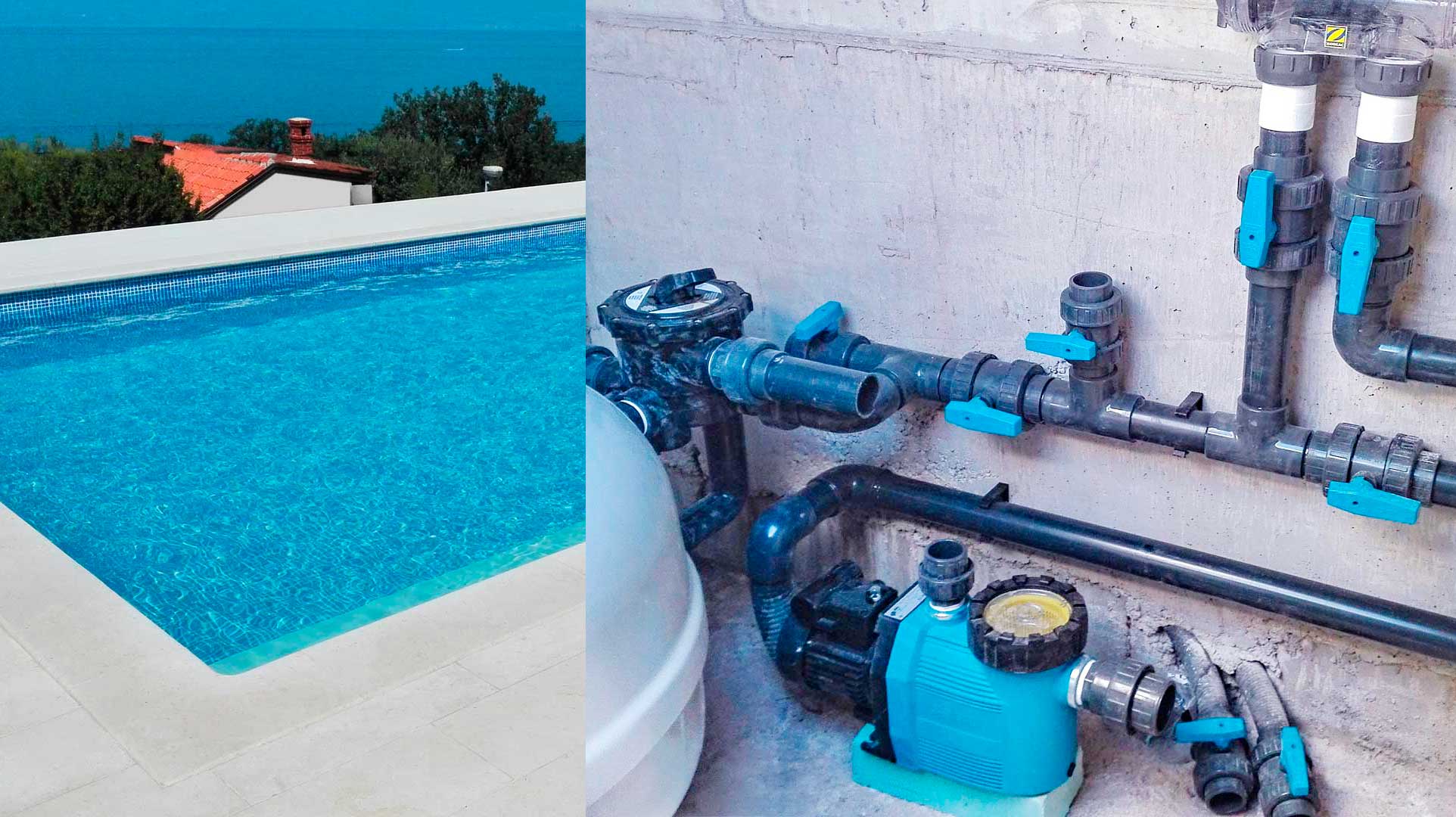 Montaža bazenske tehnike i filterskog sustava Arbeto