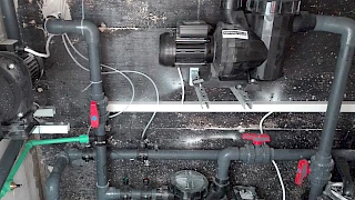 Ugradnja sustava filtracije i cirkulacijske crpke u bazenskoj strojarnici